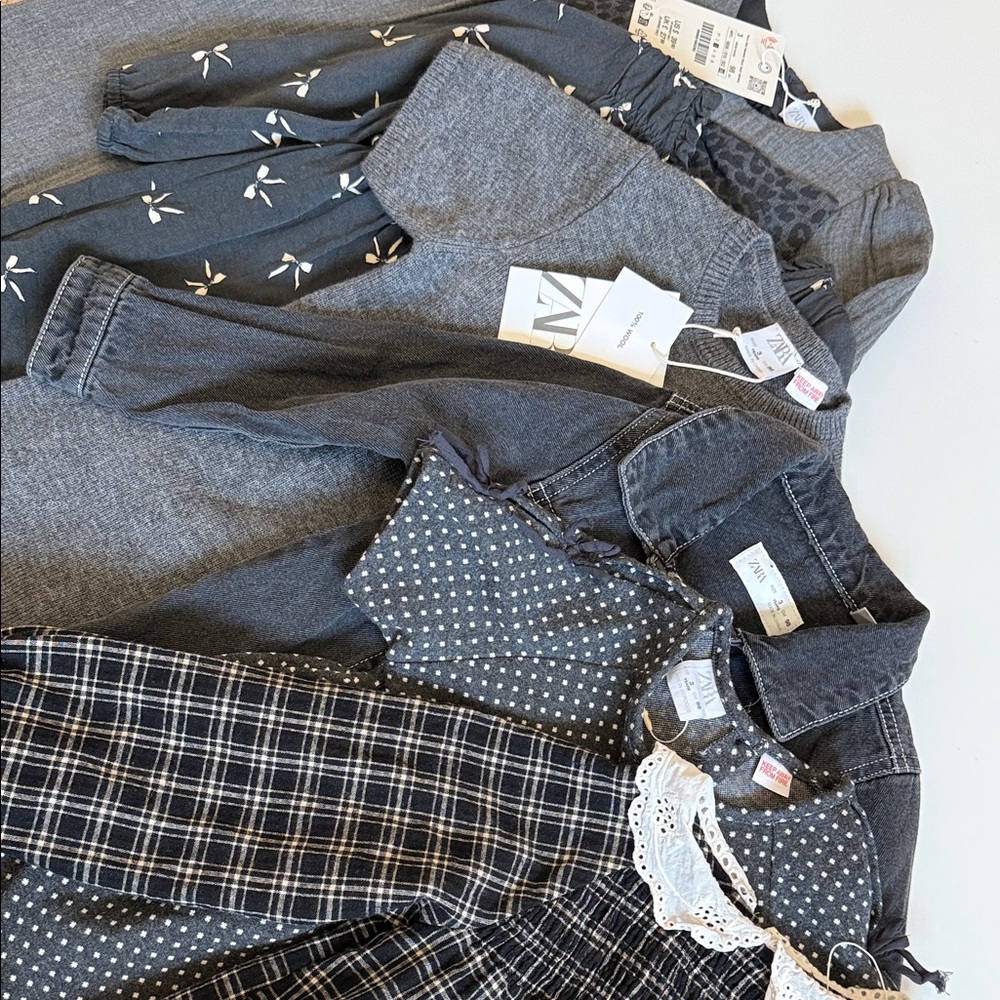 Zara Black and Gray Dress BUNDLE